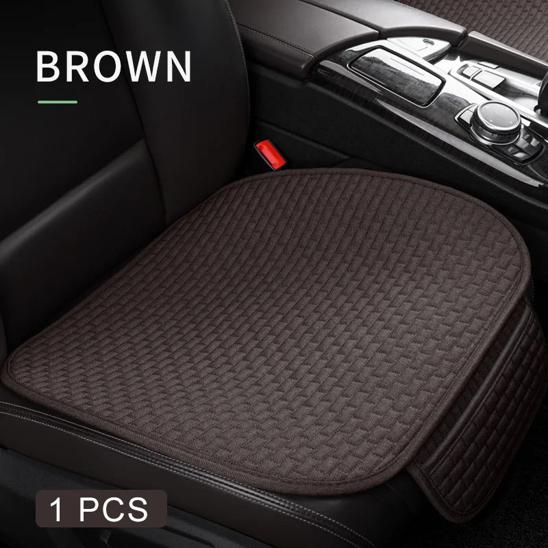 CowLost | car-seat-covers-full-set-flax-linen-car-cushion-protector-front-rear |26