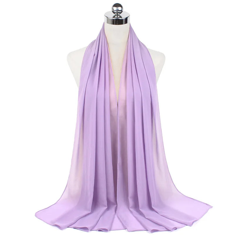 CowLost | muslim-chiffon-hijab-scarf-women-long-solid-color |57