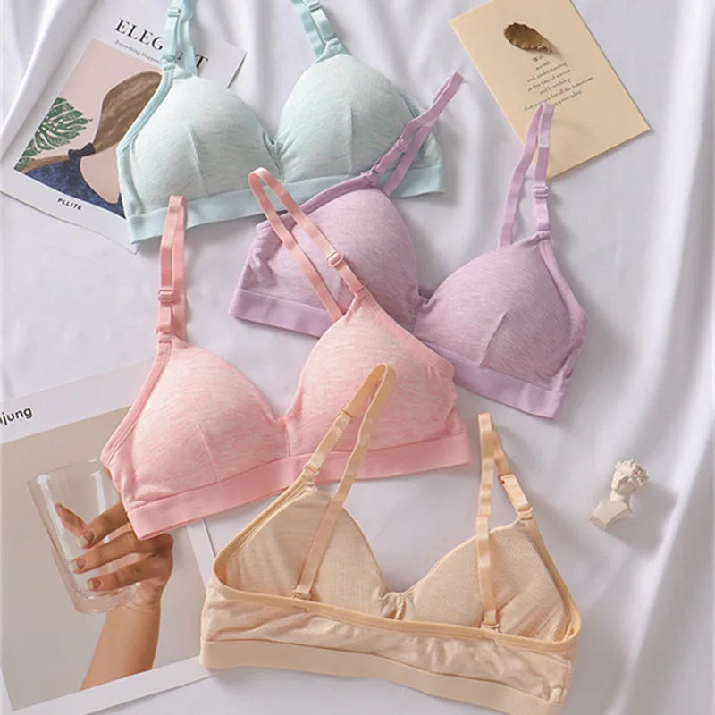 CowLost | product_id-wireless-seamless-push-up-bra-with-removable-pads-solid-color-bralette-for-women |2