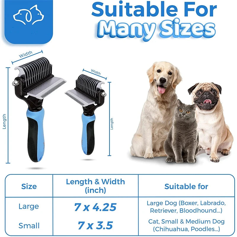 CowLost | tools-2-in-1-pet-grooming-and-shedding-cleaning-tool |6