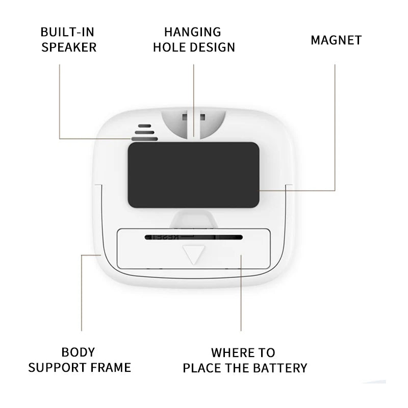 CowLost | product_id-digital-lcd-kitchen-timer-magnetic-countdown-alarm-multifunctional-stopwatch-clock |5