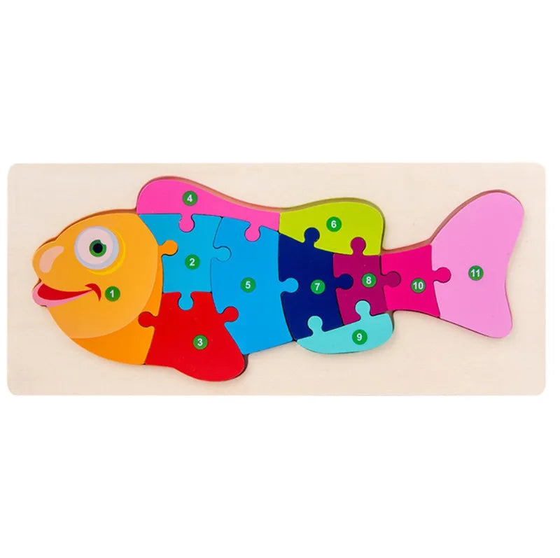 CowLost | fencing-barriers-wooden-baby-puzzle-toy-cute-animal-shapes-montessori-game |20
