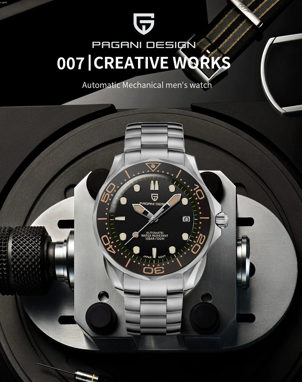 CowLost | pagani-design-007-mens-watches-luxury-automatic-mechanical-watch |9