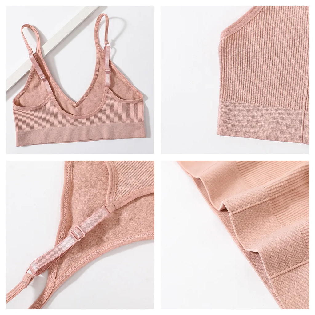 CowLost | product_id-women-seamless-low-rise-bra-panties-set-u-shape-back-crop-top-bralette-sport-underwear |3