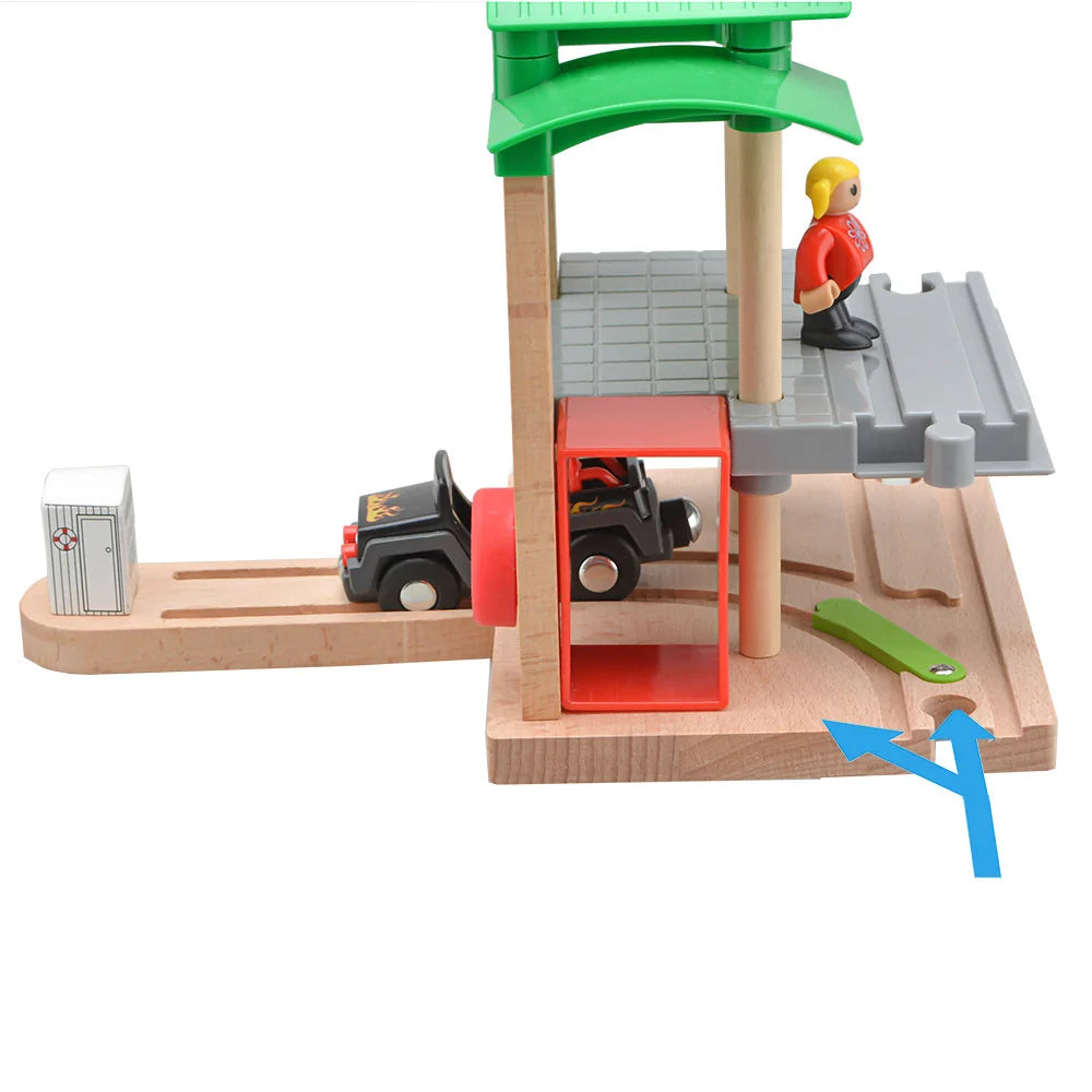CowLost | fencing-barriers-wooden-railway-train-station-toy-accessory |14