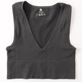 CowLost | product_id-women-seamless-v-neck-solid-crop-top-sports-bra-tank-m-xl |13