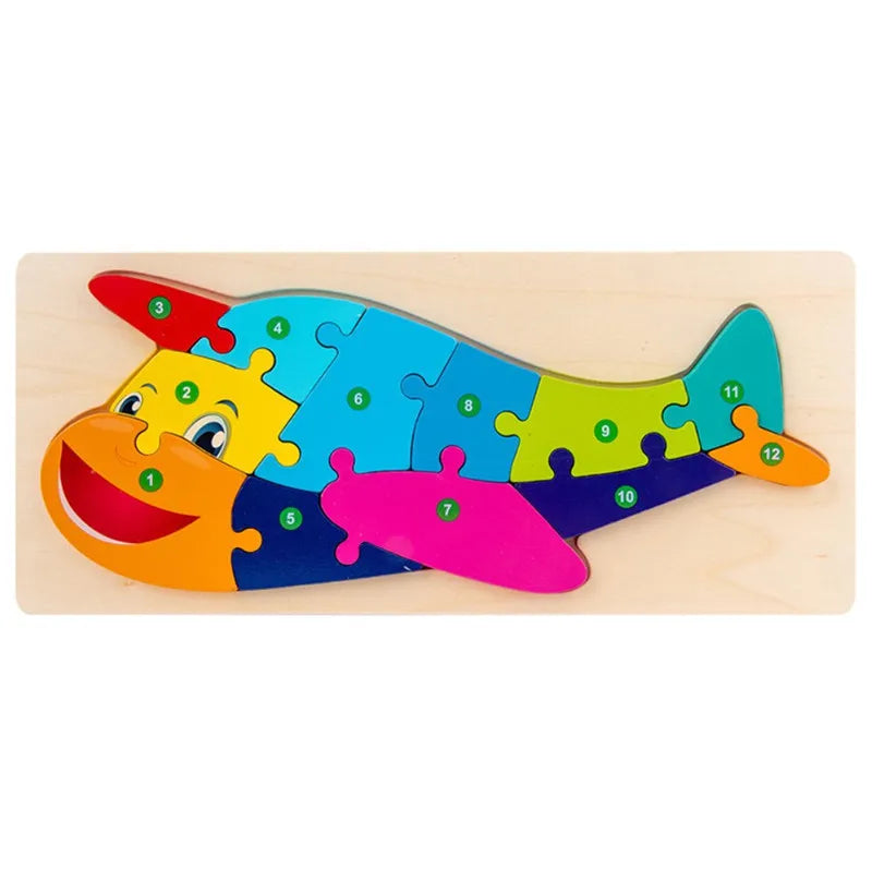 CowLost | fencing-barriers-wooden-baby-puzzle-toy-cute-animal-shapes-montessori-game |23