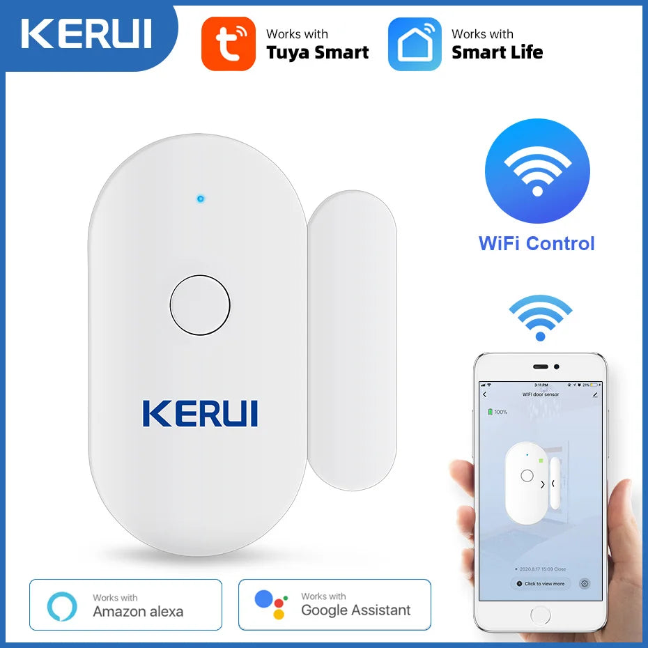 CowLost | fencing-barriers-kerui-tuya-smart-home-wifi-door-sensor-alarm |1