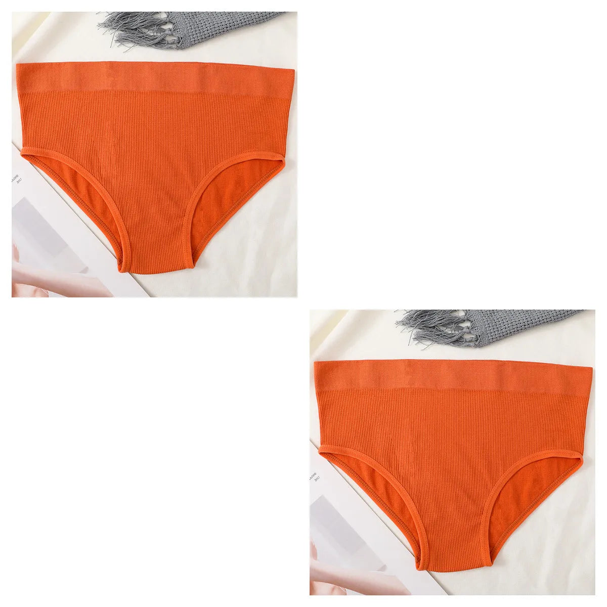 CowLost | product_id-2pcs-womens-high-waist-seamless-tummy-control-briefs-set |18