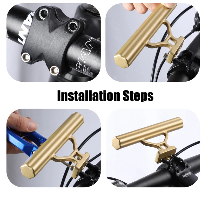 CowLost | 3d-printer-accessories-west-biking-25cm-carbon-fiber-bicycle-handlebar-extender-mount |50