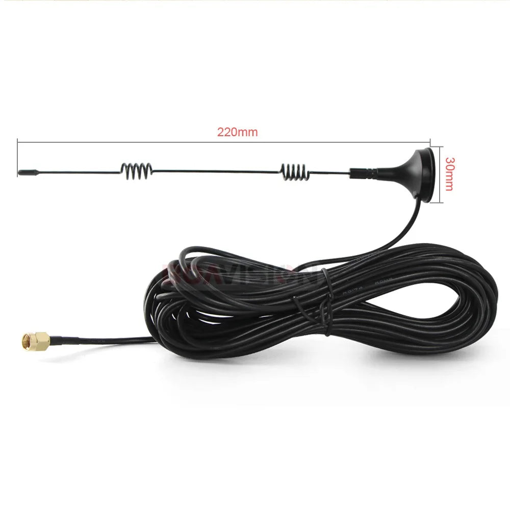 CowLost | 2-4g-wifi-extension-antenna-sucker-3m-10m-extender-cable-5dbi-hing-gain-sucker-for-boavision-wireless-ptz-bullet-ip-cam |13
