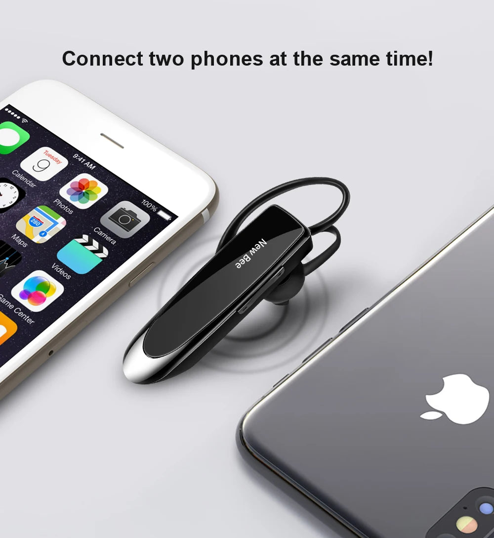 CowLost | mobile-phone-cases-new-bee-bluetooth-5-0-wireless-headset-earphones-with-mic-24h-playtime |10