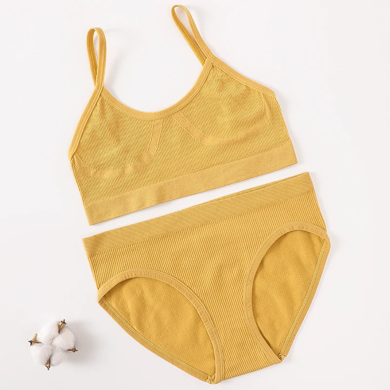CowLost | product_id-seamless-women-s-push-up-bra-brief-set-with-u-back-crop-top-lingerie |23