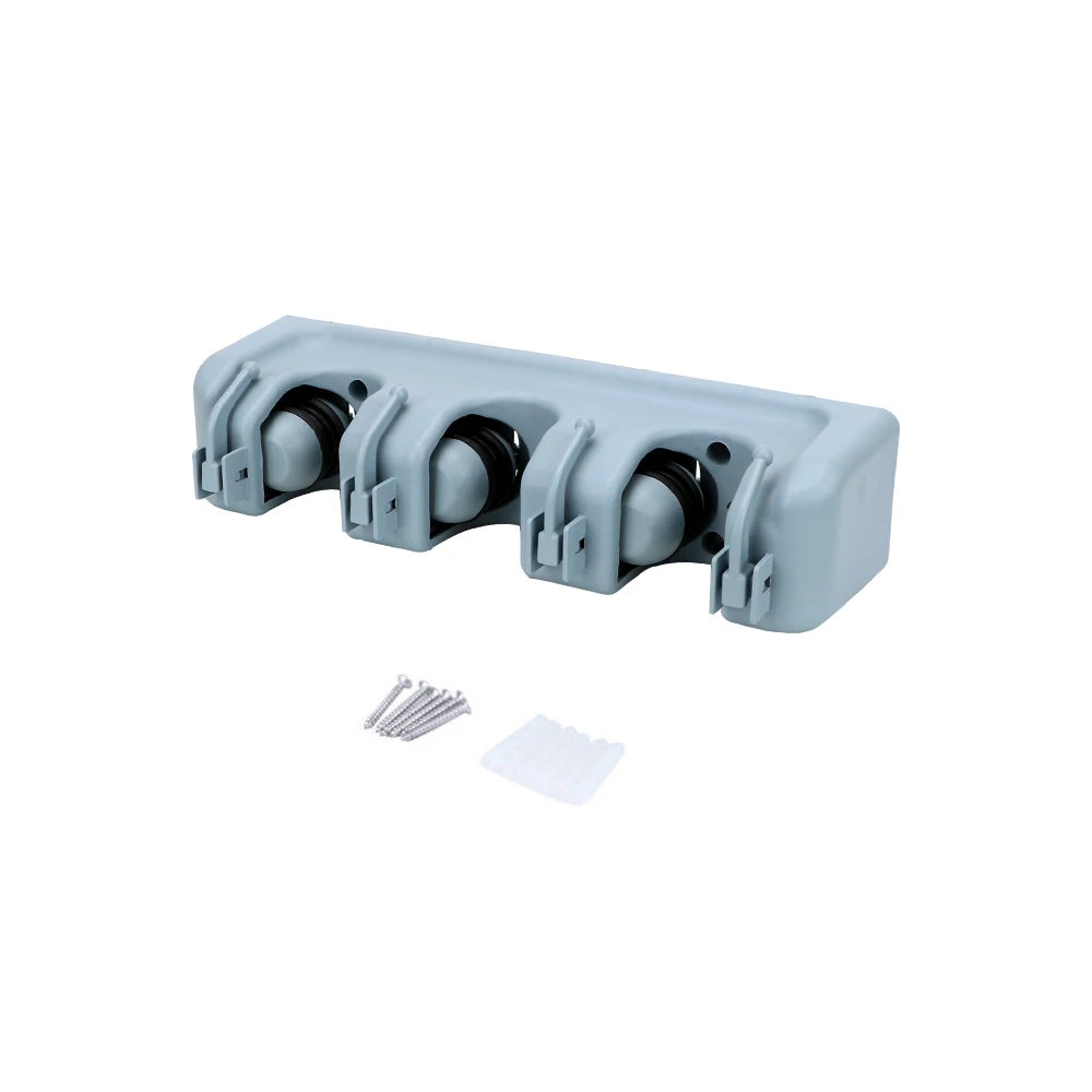 CowLost | product_id-wall-mounted-plastic-mop-holder-broom-hook-3-4-5-position-organizer-rack |17