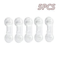 CowLost | 5pcs-lot-baby-safety-lock-anti-opening-cabinet-door-refrigerator-locks |19