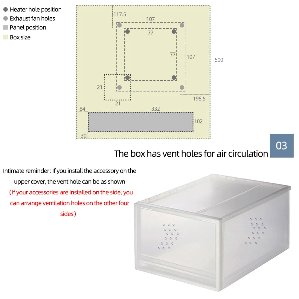 HTMC-7 Automatic Egg Incubator Controller DIY Constant Temperature Egg Hatching Accessories