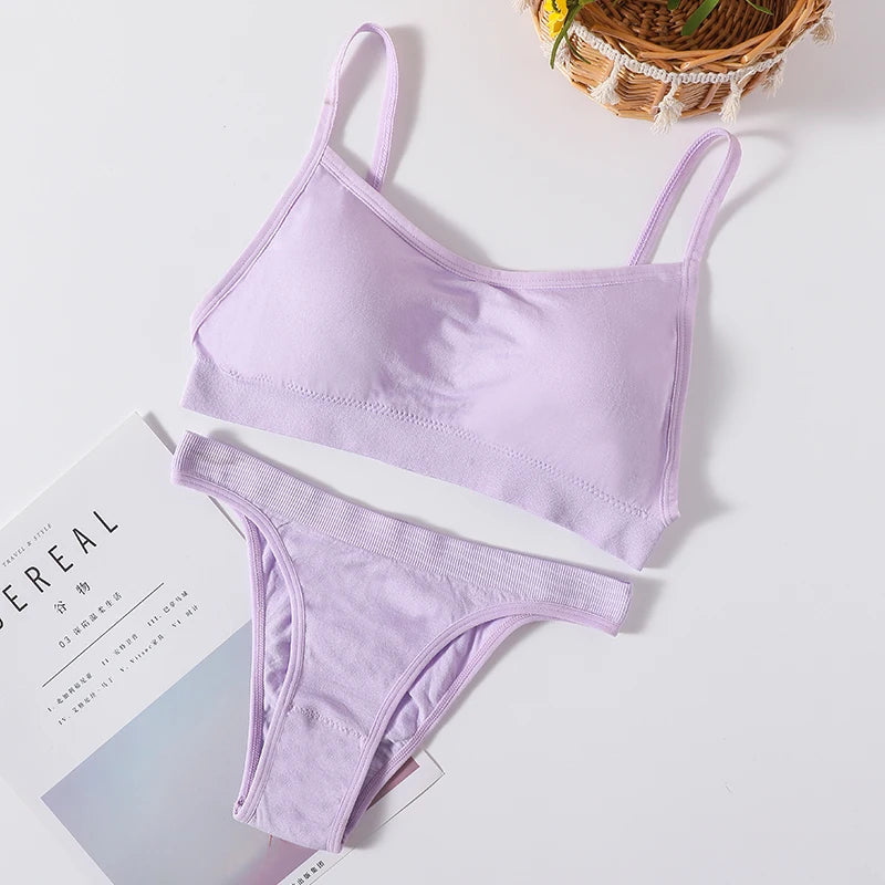 CowLost | product_id-women-seamless-wire-free-push-up-bra-high-waist-panties-set-sexy-lingerie |27