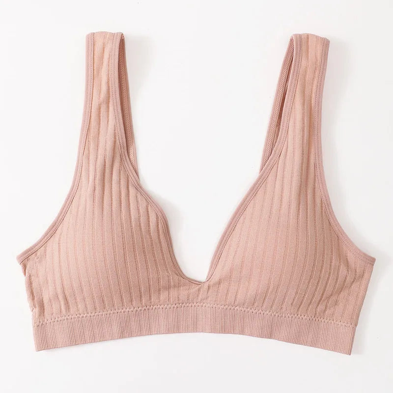 CowLost | product_id-seamless-ribbed-wire-free-push-up-sports-bra-for-women-m-xl |40