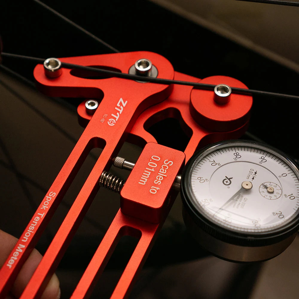 CowLost | ztto-bicycle-tension-meter-electronic-precision-spokes-checker-bike-wheel-builders-tool-tensioner-reliable-accurate-stable-tc-02 |9