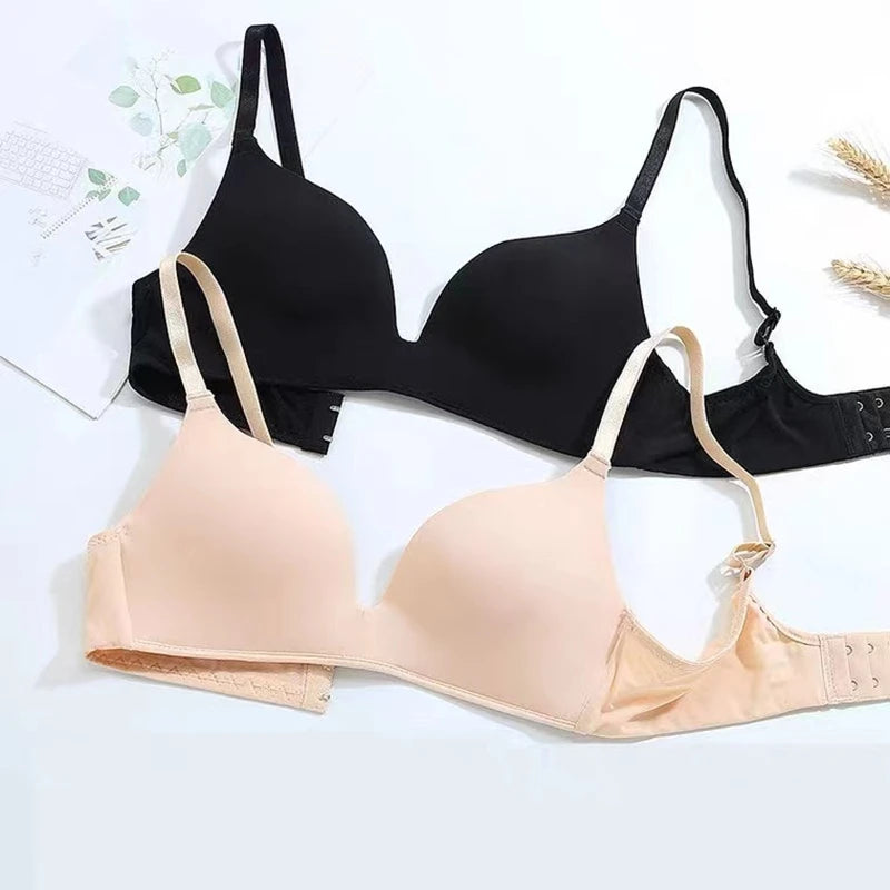 CowLost | top-women-push-up-underwear-push-ups-comfortable-sexy-bra-gather-beautiful-back-black-bra-shockproof-sports-bra-thin |3