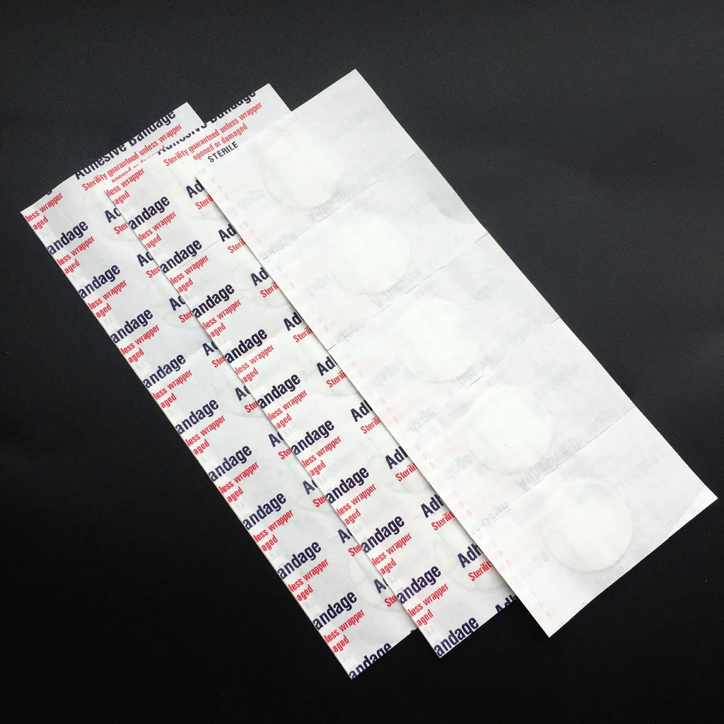 CowLost | 100pcs-round-waterproof-bandages-body-band-aid-cute-bandaid-for-family |16