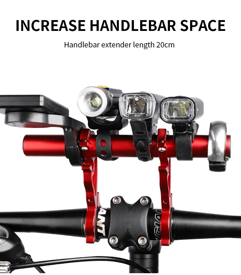 CowLost | 3d-printer-accessories-west-biking-25cm-carbon-fiber-bicycle-handlebar-extender-mount |19