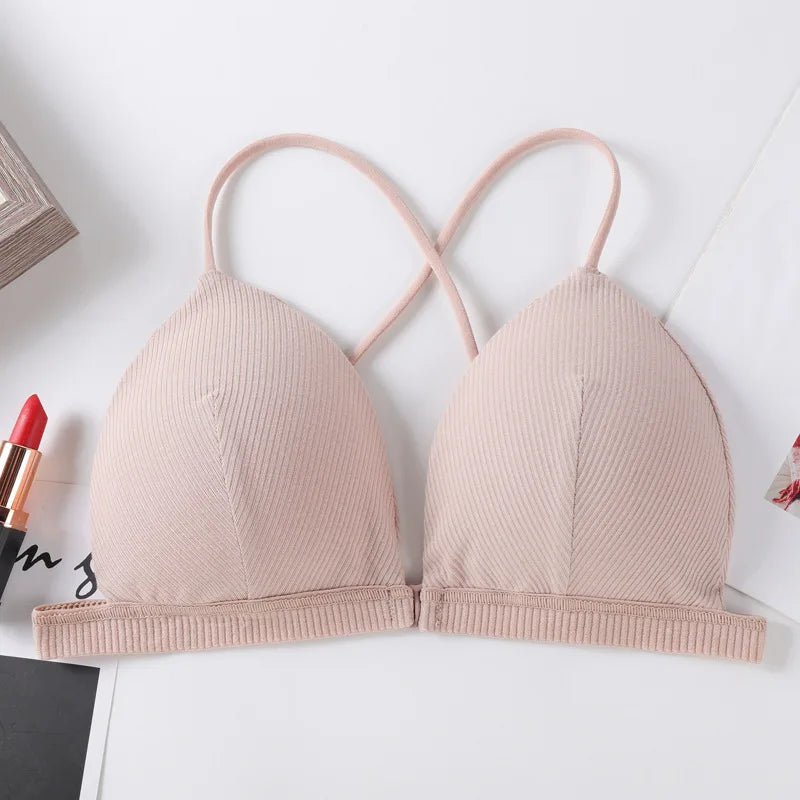 CowLost | product_id-wireless-front-closure-push-up-deep-v-bra-thin-wire-free-bralette-for-women |2