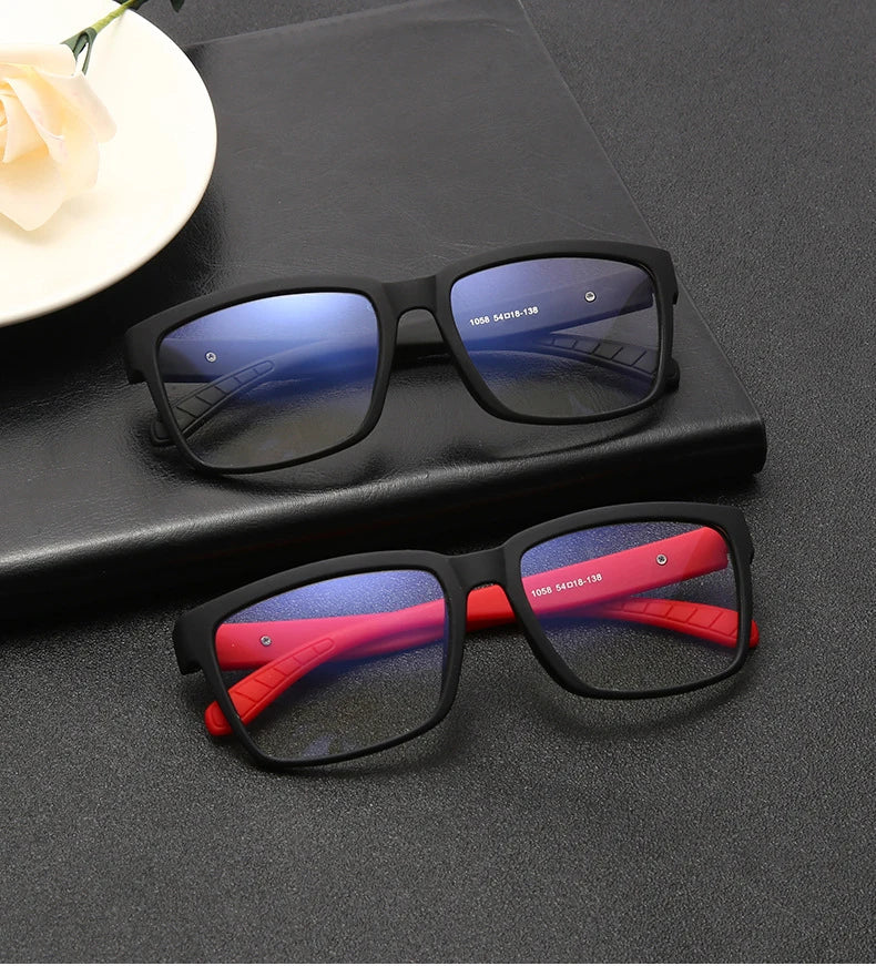 CowLost | uncategorized-vivibee-retro-matte-tr90-anti-blue-light-glasses-uv400-unisex |8