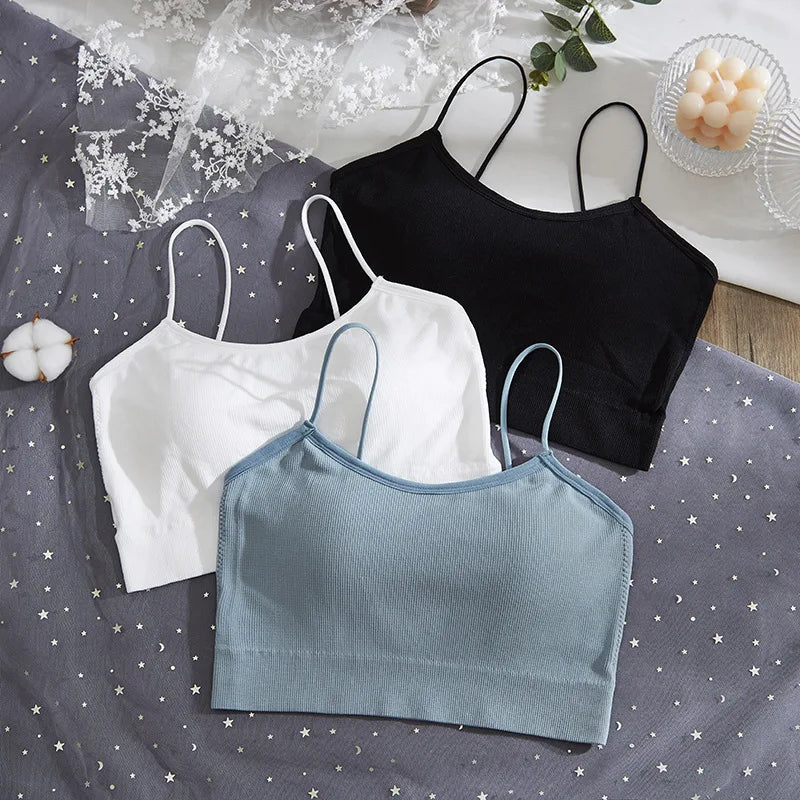 CowLost | product_id-seamless-strapless-tube-sports-bra-with-removable-pads-for-women |6