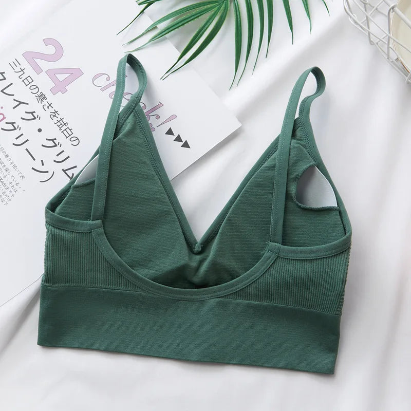 CowLost | product_id-womens-seamless-ribbed-u-back-crop-sports-bralette-m-xl |15