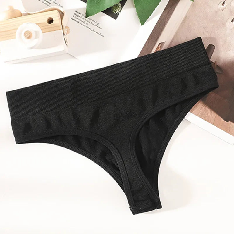 CowLost | product_id-women-s-high-rise-seamless-g-string-thong-panties-m-xl-solid-colors |17