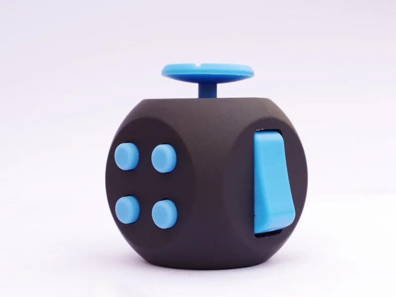 CowLost | fidget-cube-edc-anti-stress-sensory-toy-for-anxiety-adhd-autism-12-sided-dice-for-focus |10