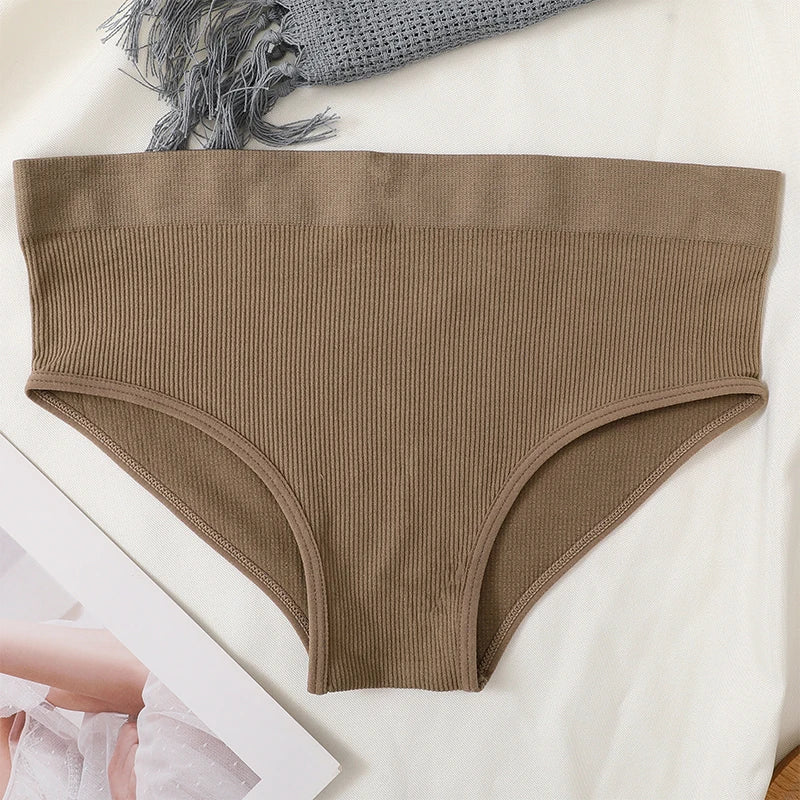 CowLost | product_id-2pcs-womens-high-waist-seamless-tummy-control-briefs-set |10