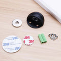 CowLost | stainless-steel-magnetic-dual-door-stopper-nail-free-door-catch-wall-protector |15