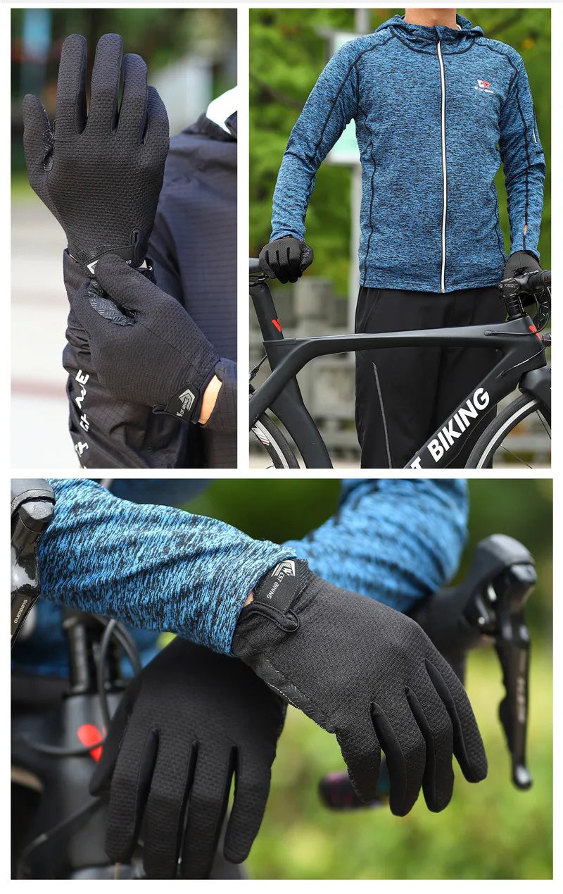 CowLost | west-biking-bicycle-gloves-breathable-half-full-finger-anti-slip-cycling-mittens-men-women-sports-shock-pad-mtb-road-bike-gloves |18