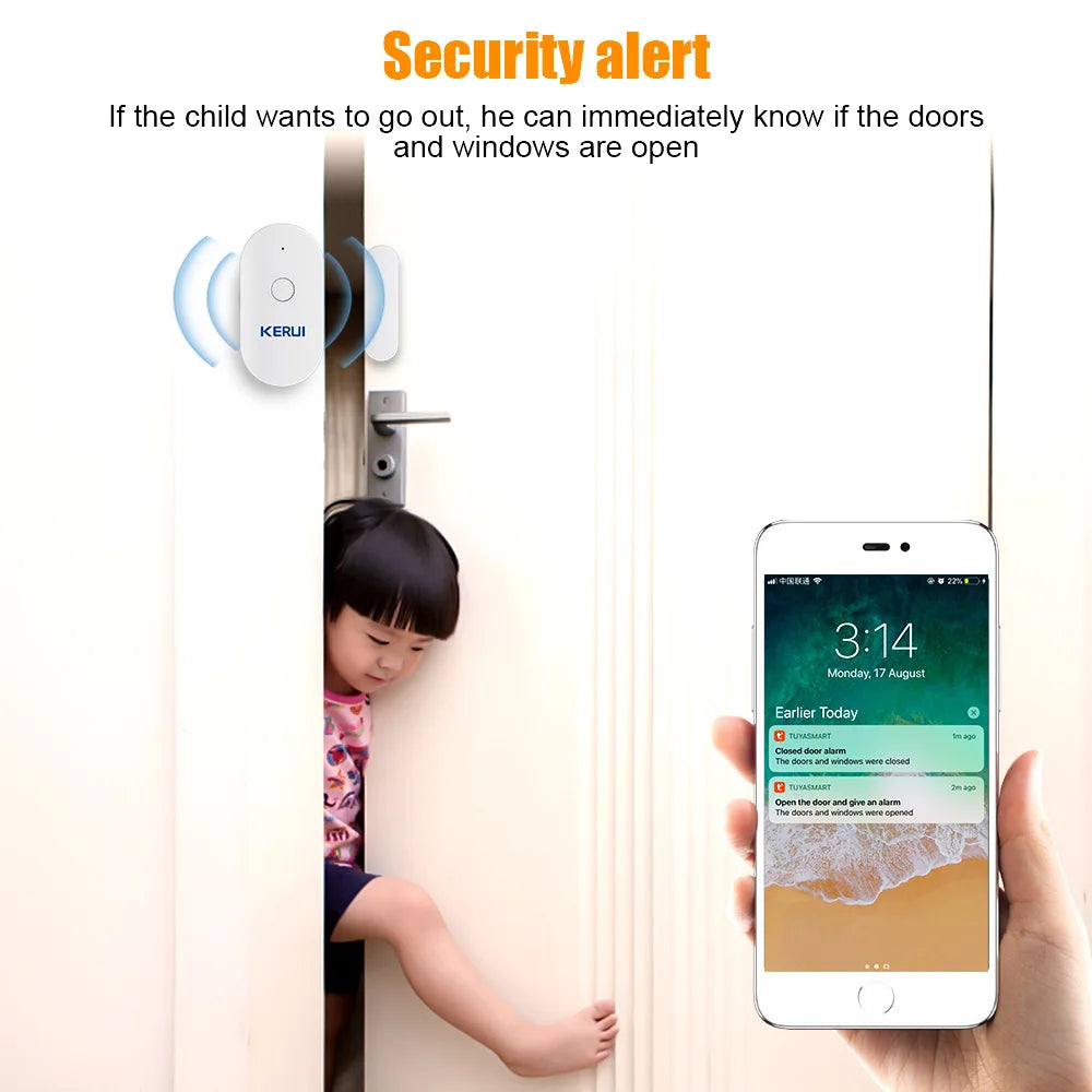 CowLost | fencing-barriers-kerui-tuya-smart-home-wifi-door-sensor-alarm |3