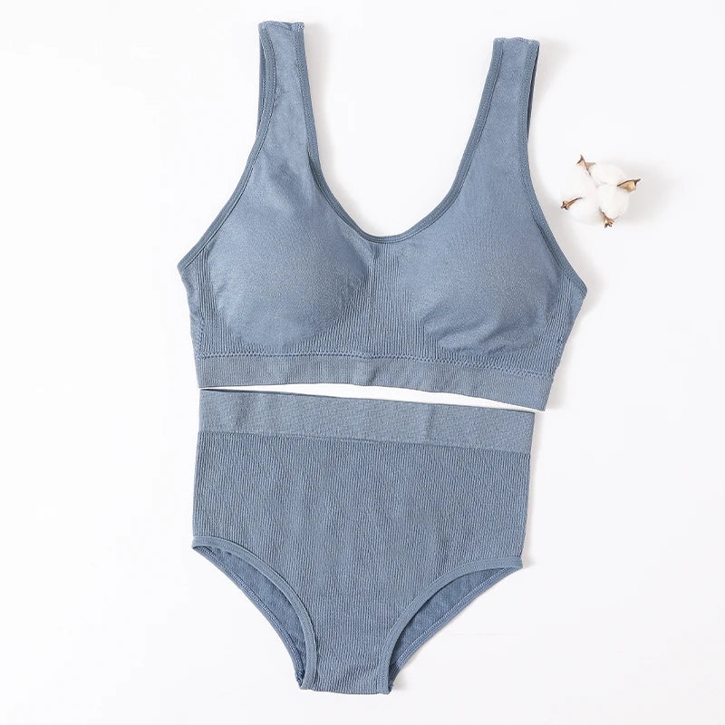 CowLost | product_id-seamless-push-up-bra-set-with-high-waist-panties-and-cropped-bralette-lingerie-for-women |9