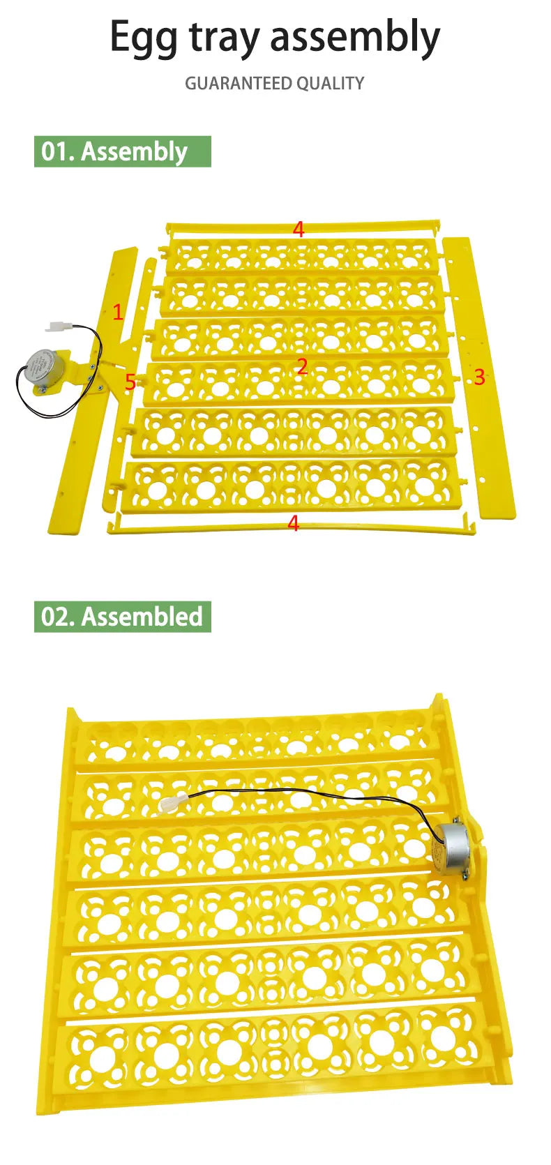 156-Count Automatic Quail Egg Incubator Turner Poultry Incubation Equipment for Chicks and Ducks