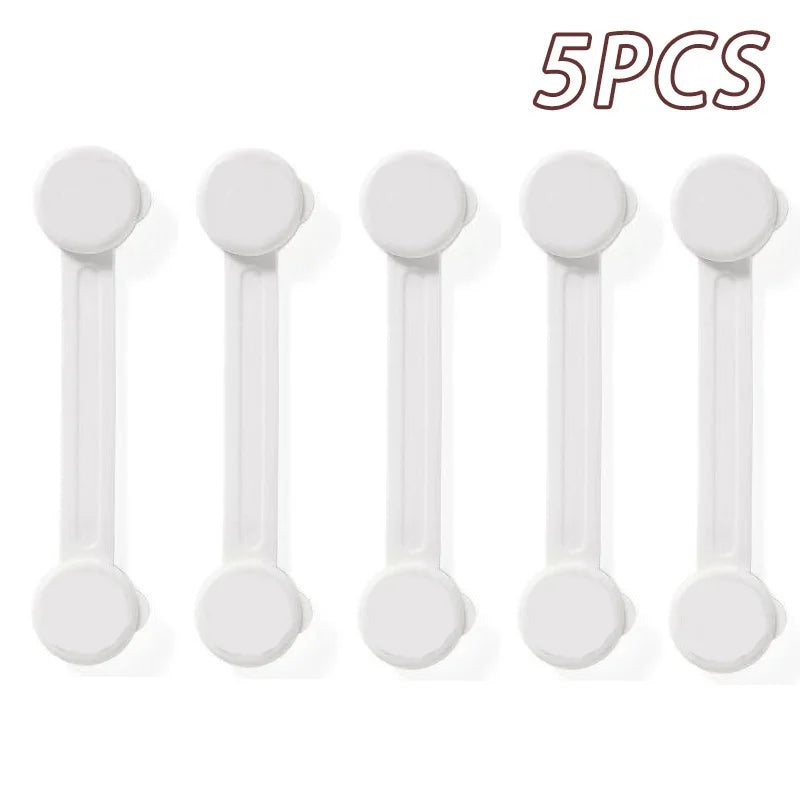 CowLost | 5pcs-lot-baby-safety-lock-anti-opening-cabinet-door-refrigerator-locks |18
