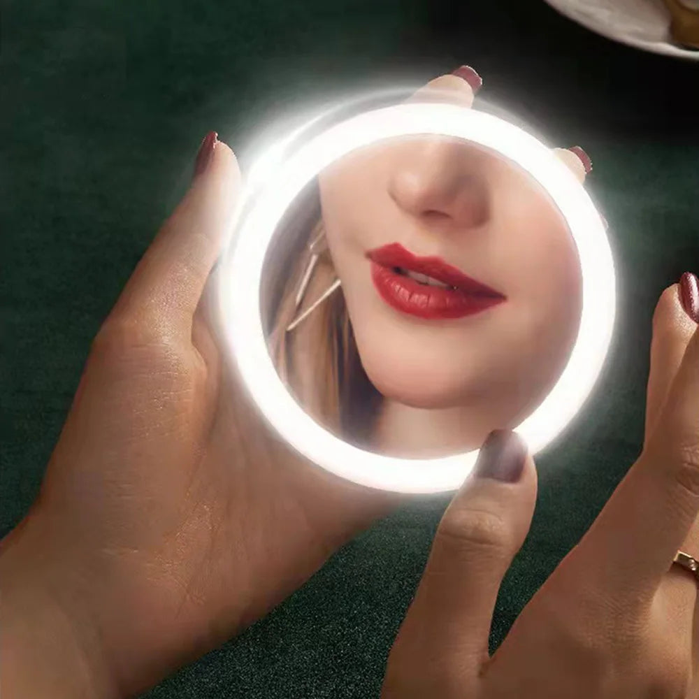 CowLost | mini-rechargeable-portable-lamp-led-makeup-mirror |6