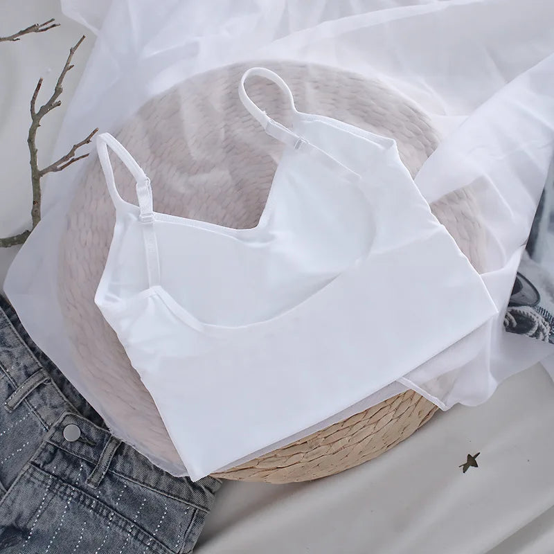 CowLost | product_id-seamless-women-s-low-back-bandeau-crop-top-bra-with-removable-pads |12