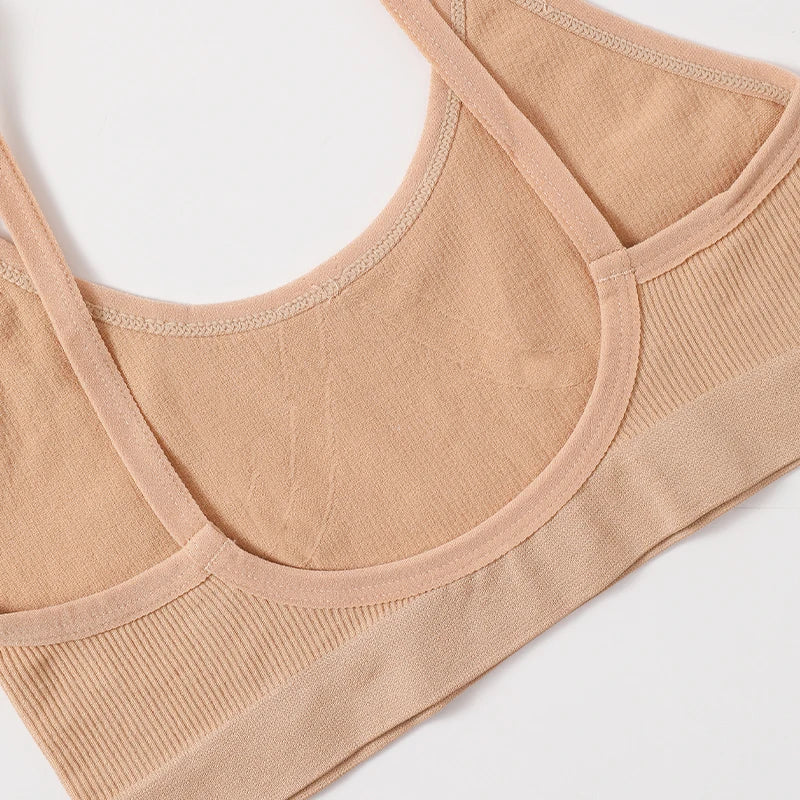 CowLost | women-seamless-bra-and-panties-set-u-back-push-up-bralette-top-comfort-breathable-briefs-sexy-lingerie-sports-underwear-set |9