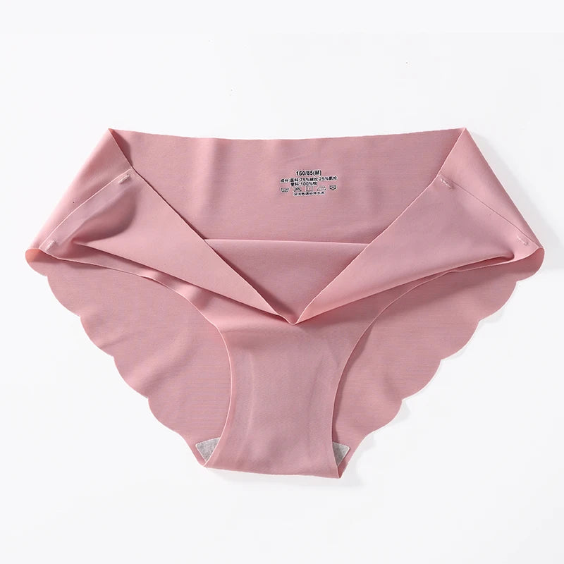 CowLost | activewear-pants-4pcs-seamless-silk-high-waist-briefs-for-women |17