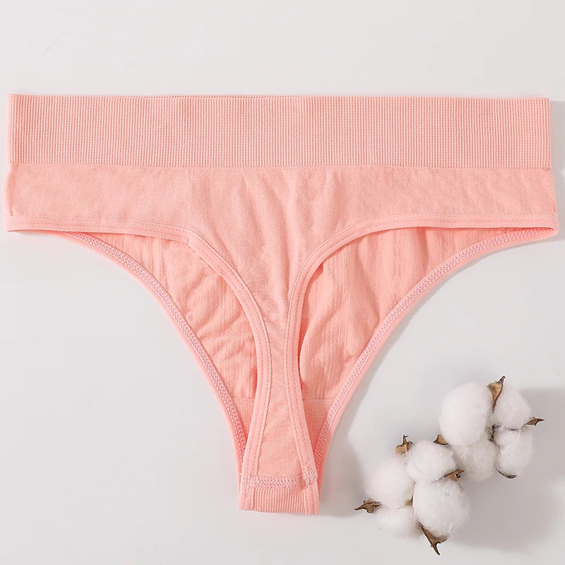 CowLost | product_id-women-high-waist-seamless-thong-bodyshaper-panties-fitness-underwear-1-2-pcs |24
