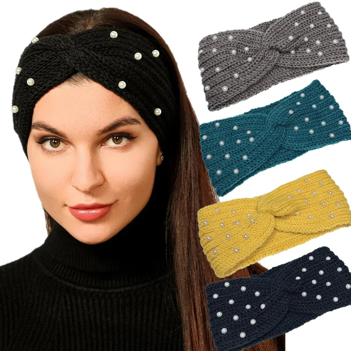 CowLost | pearl-knitted-cross-headbands-for-women |1