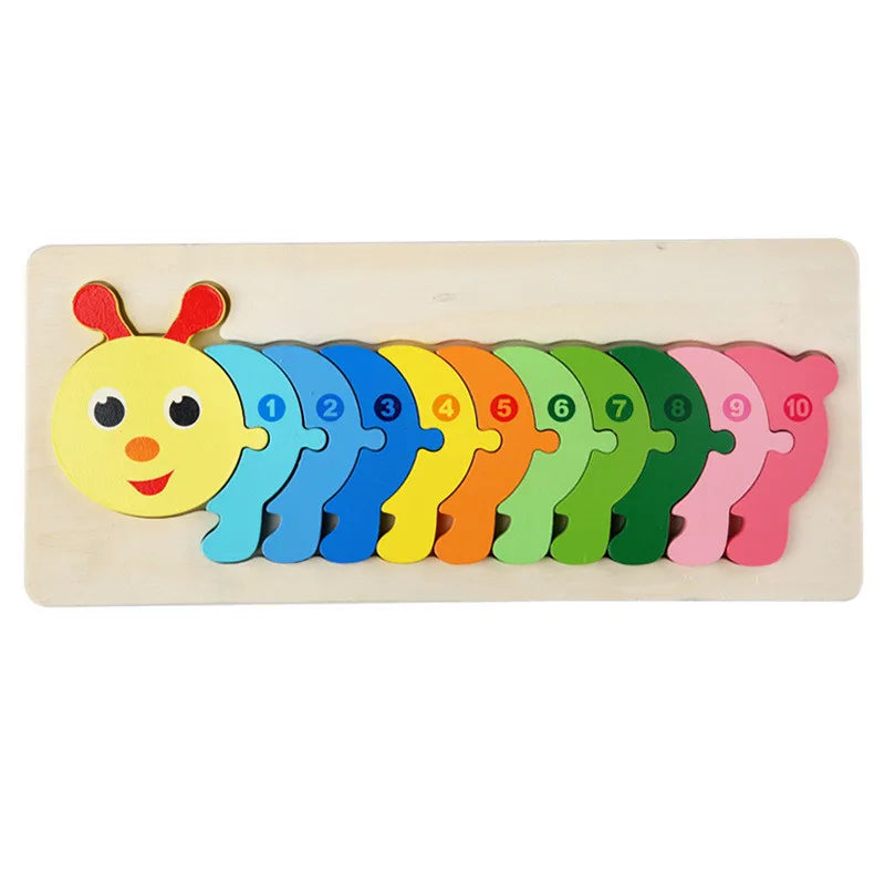 CowLost | fencing-barriers-wooden-baby-puzzle-toy-cute-animal-shapes-montessori-game |18