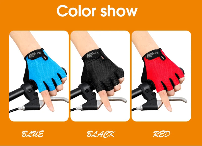 CowLost | west-biking-bicycle-gloves-breathable-half-full-finger-anti-slip-cycling-mittens-men-women-sports-shock-pad-mtb-road-bike-gloves |30