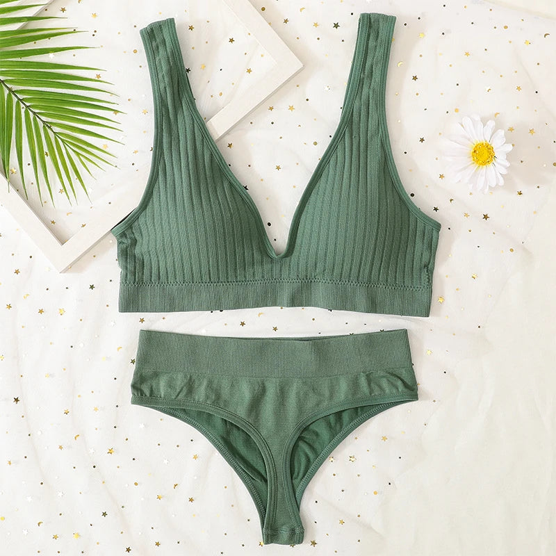 CowLost | product_id-seamless-women-s-push-up-bra-high-waist-thong-lingerie-set |27
