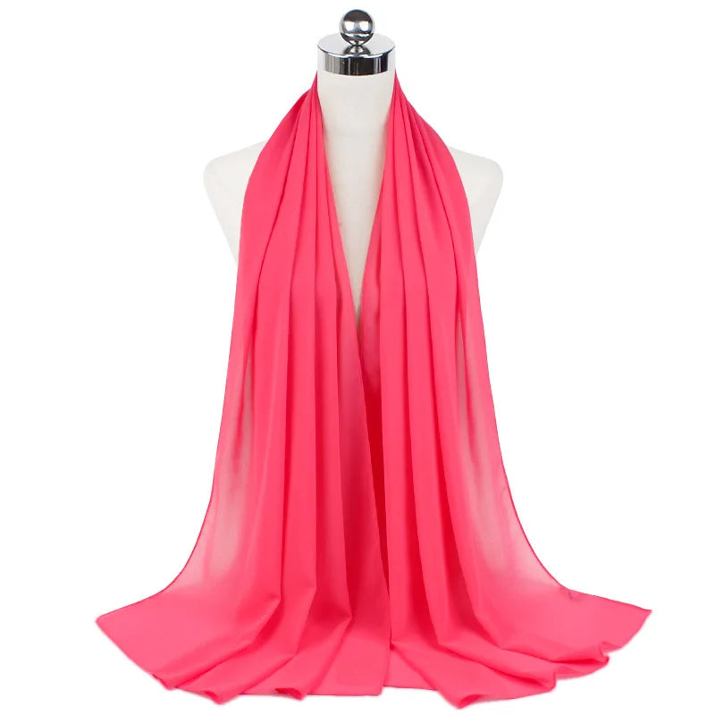 CowLost | muslim-chiffon-hijab-scarf-women-long-solid-color |42