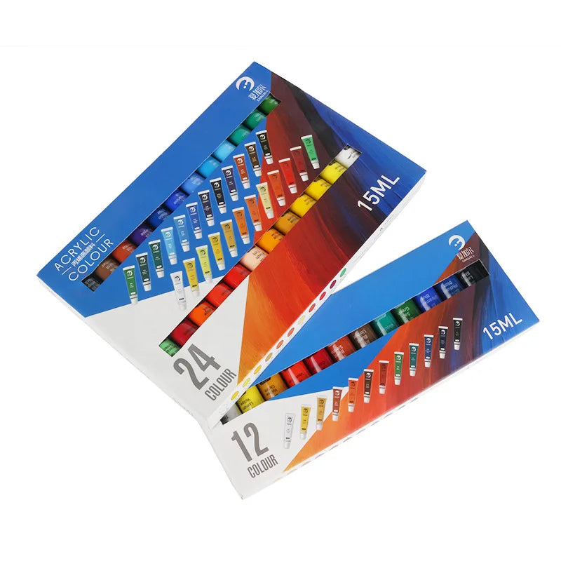 CowLost | painting-canvas-product_id-acrylic-paint-set-12-24-colors-15ml-non-toxic-for-beginners-professionals |5